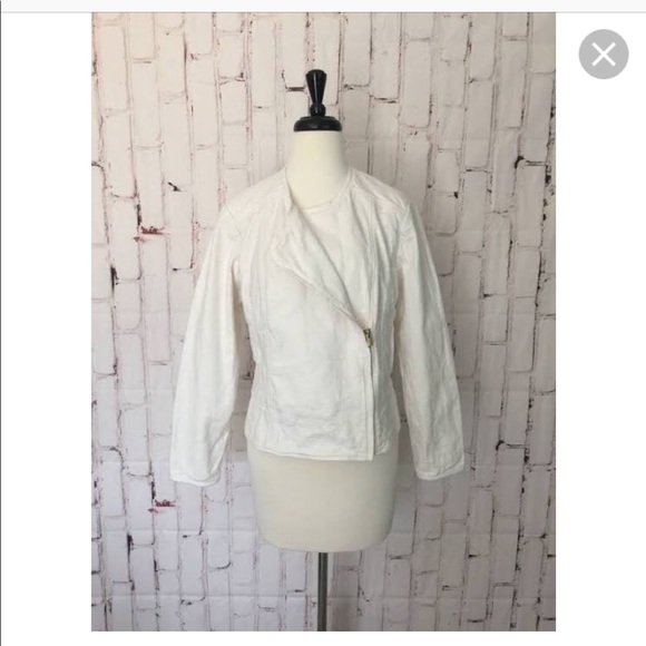 Tommy Bahama women’s textured jacket. Moto style. - Picture 1 of 1